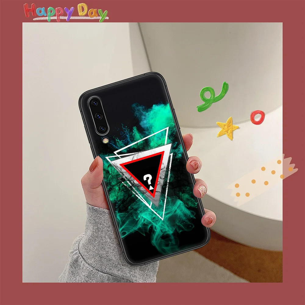 

French Fashion Luxury Brand Phone Case For Samsung Galaxy A10 A20 A30 E A40 A50 A51 A70 A71 A J 5 6 7 8 2016 2017 2018 black