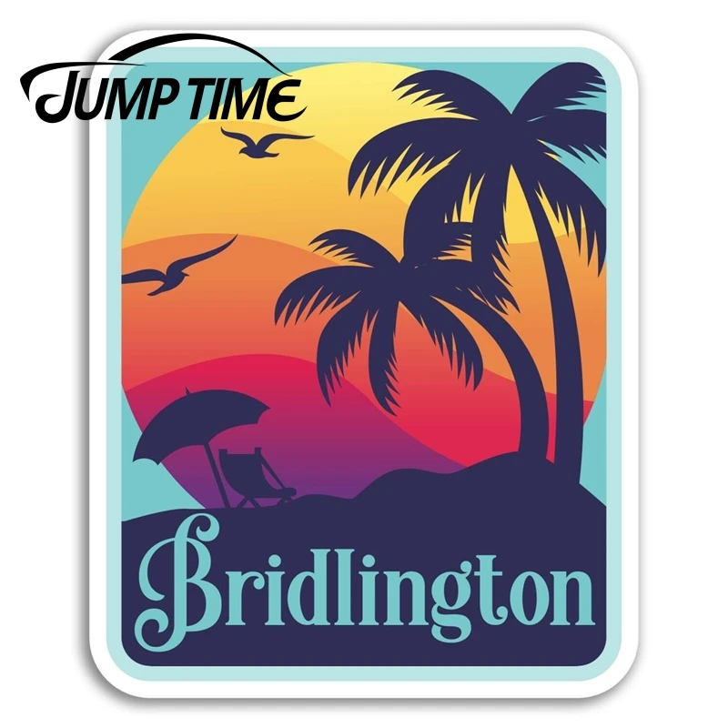 

Время скачка для Bridlington виниловые наклейки Великобритания наклейка «Путешествие» ноутбук багаж водонепроницаемые аксессуары машина, бамп...