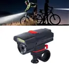 Фсветильник велосипедный передсветильник водонепроницаемый с светодиодный кой от USB и защитой от непогоды