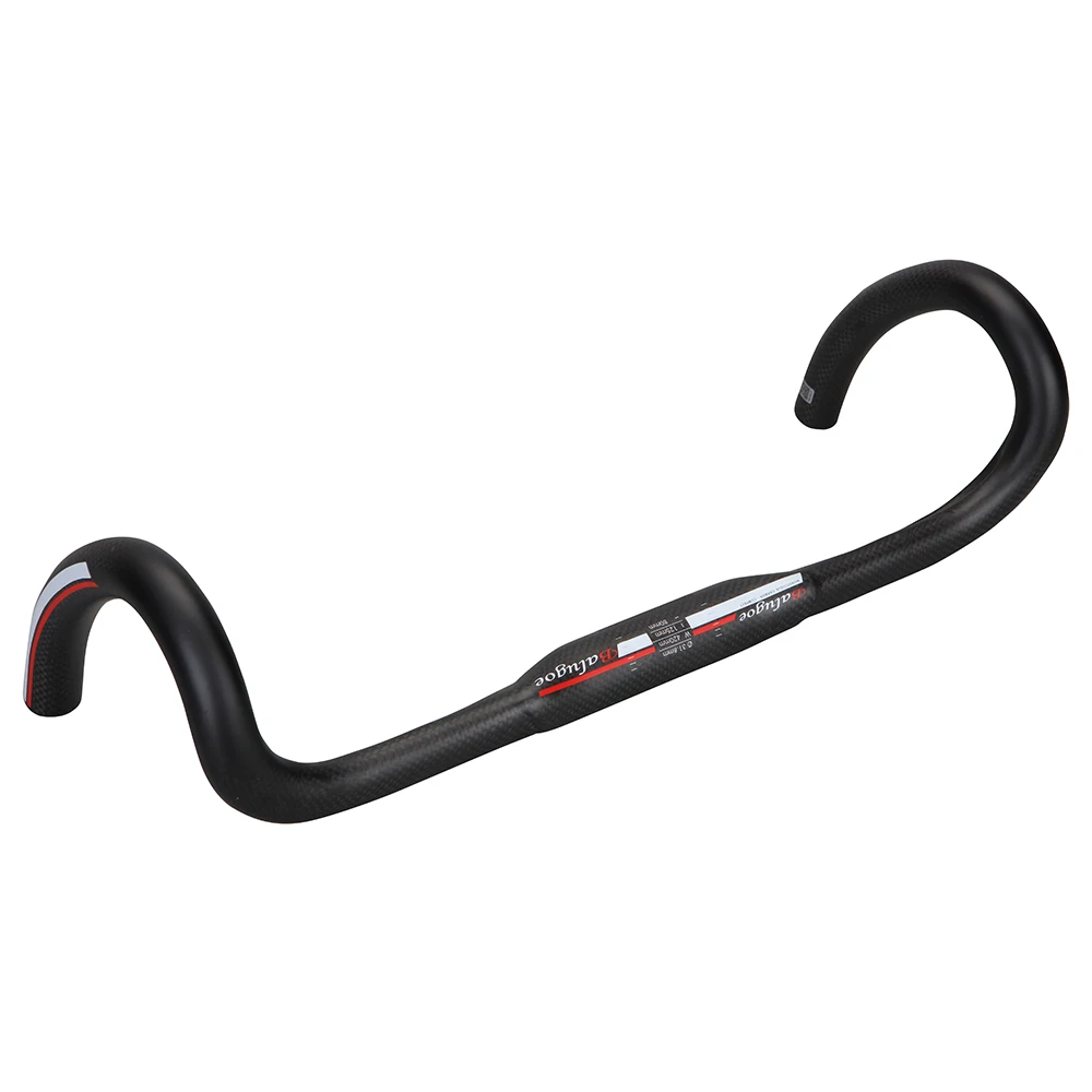 Дешево Велосипедный изогнутый руль, руль из углеродного волокна, руль для дорожного велосипеда, руль для гоночного велосипеда