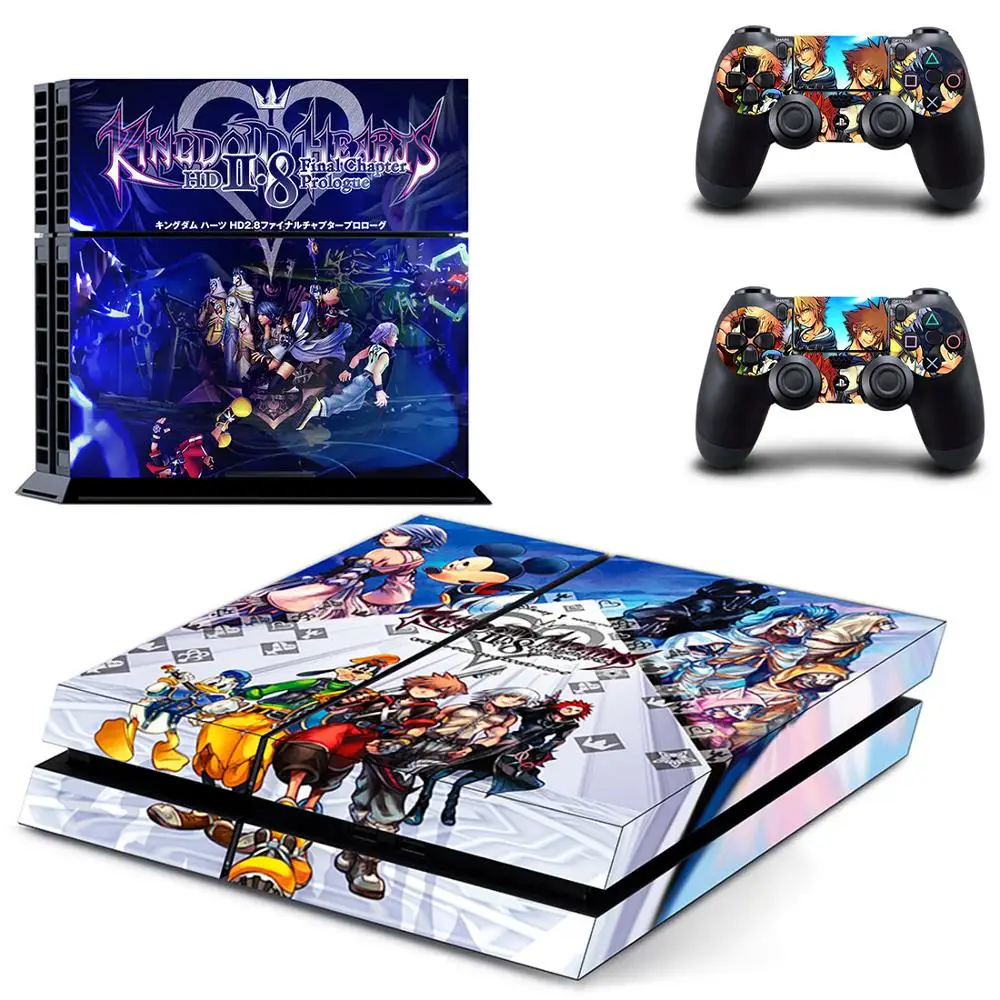Виниловые стикеры Kingdom Hearts для PS4