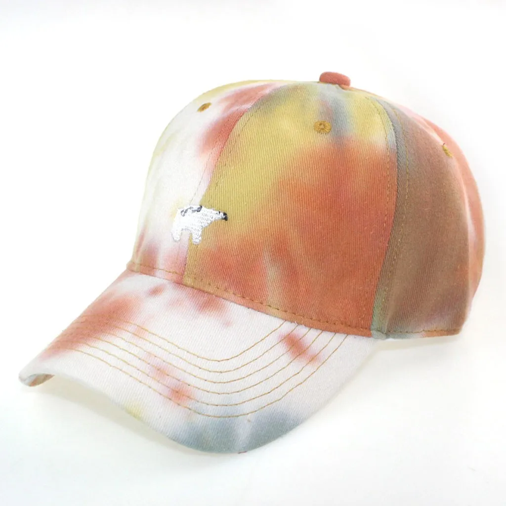 Бейсболка в стиле хип-хоп с вышитым принтом белого медведя регулируемая модная