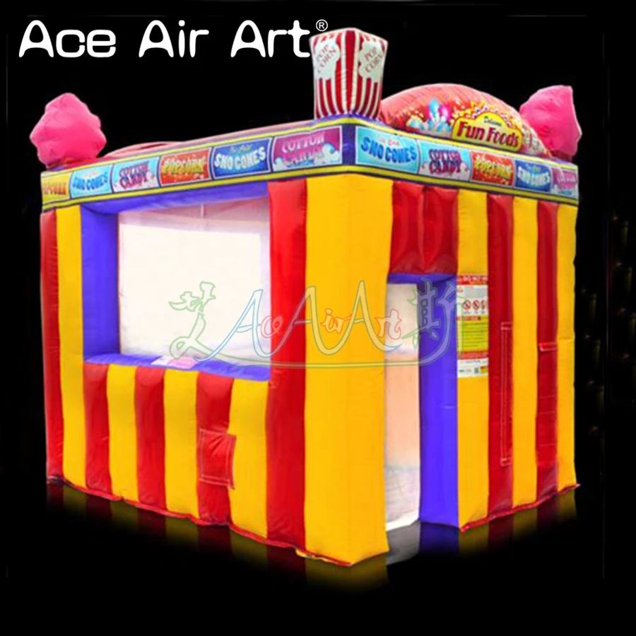 По индивидуальному заказу надувной концессий booth надувные Мороженое модель