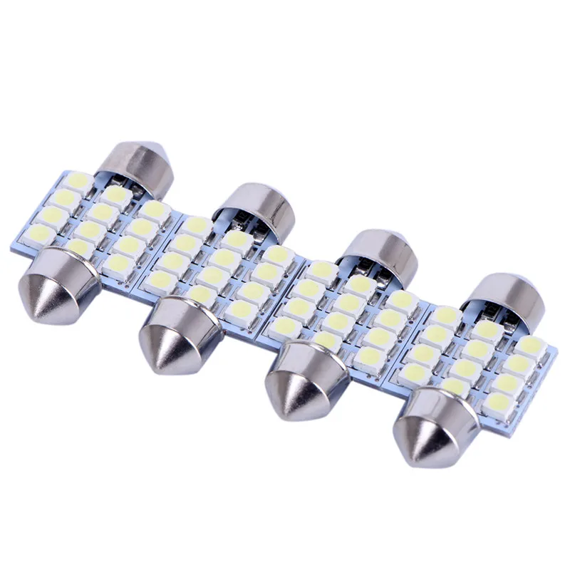 

License Plate Lights White 14pcs / set 31mm 42mm Festoon LED Interior Map Dome T10