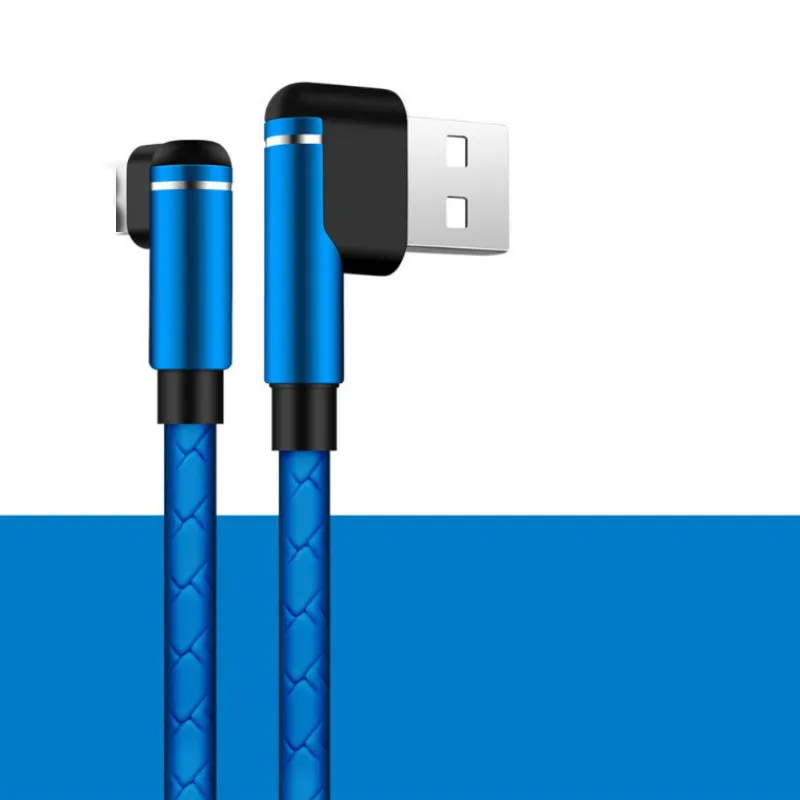 For Micro usb cable 90 usb-кабель usb c Micro usb type C кабель для быстрой зарядки L-Line Micro usb type-C USB зарядное устройство для iphone X xiaomi - Цвет: For Micro usb cable