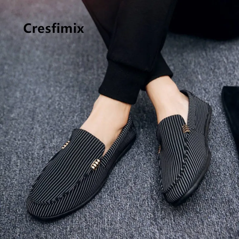 Cresfimix chaussures masculines/Мужская Повседневная Уличная джинсовая обувь на плоской