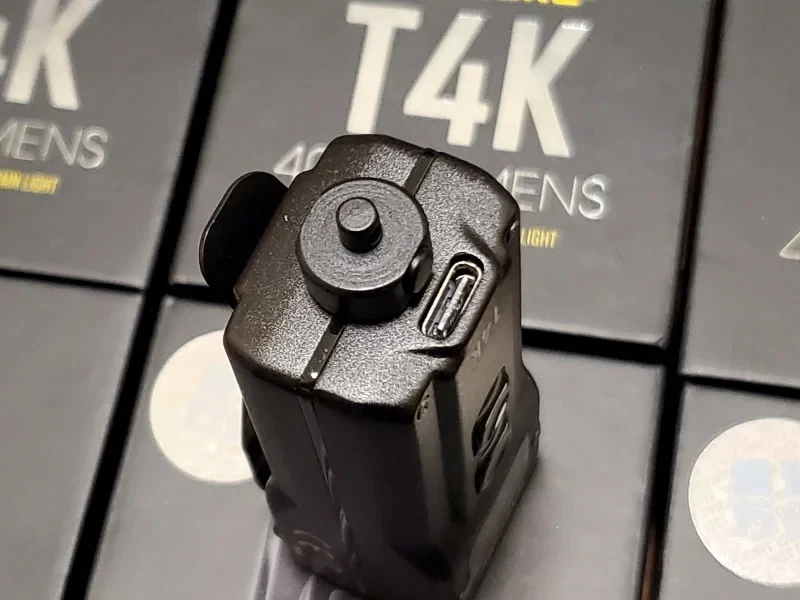 NITECORE T4K 4000 люмен Портативный брелок флеш светильник 4 светодиодов супер яркий
