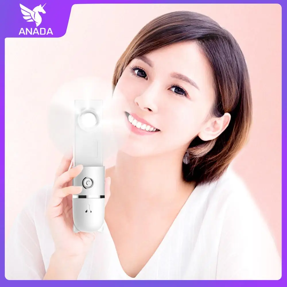 USB Перезаряжаемый увлажнитель воздуха диффузор Милая ручная вода ультразвуковой