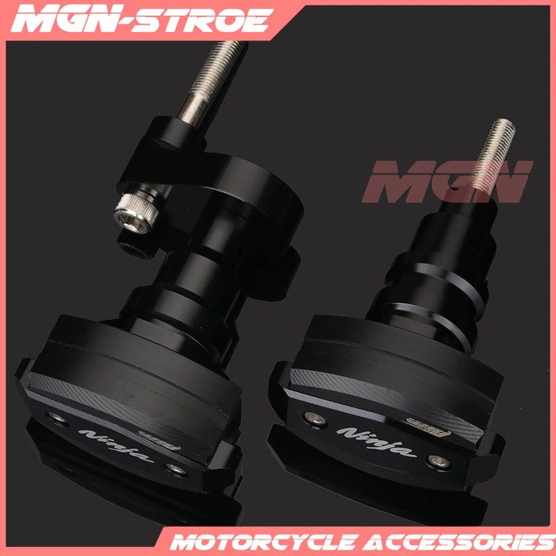 Мотоцикл CNC Краш Pad рамка ползунок Защитная защита для ZX6R ZX636 ZX-6R ZX 636 6R 2007 2008 07 08 |