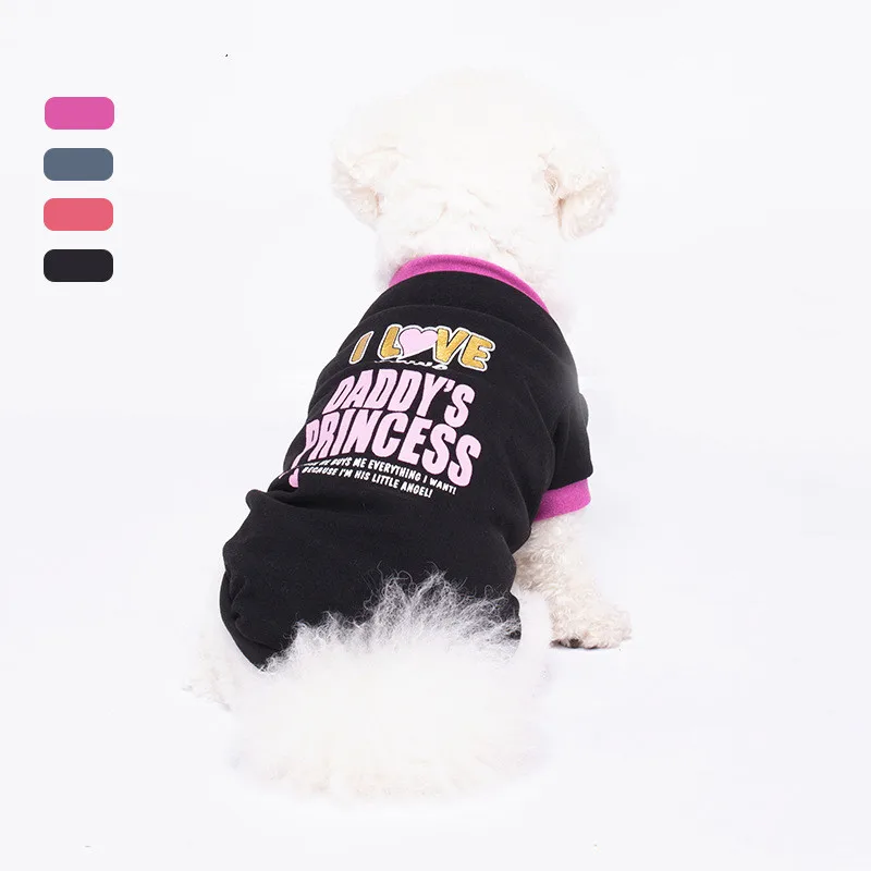 

New Autumn Pet Clothes Big Dogs and Dogs Clothes Wholesale Cat Clothes T-shirt Printing Hoodie