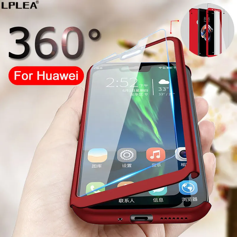360 Защитный чехол для huawei P30 Lite P20 P10 Pro mate 10 20 30 Lite Pro P Smart Honor 8X20 Pro 7A V10 NOVA 3