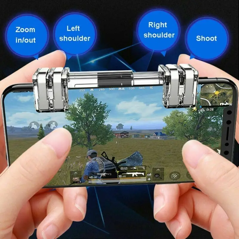 Металлический игровой джойстик K9 для смартфонов с триггерами L1R1 контроллер