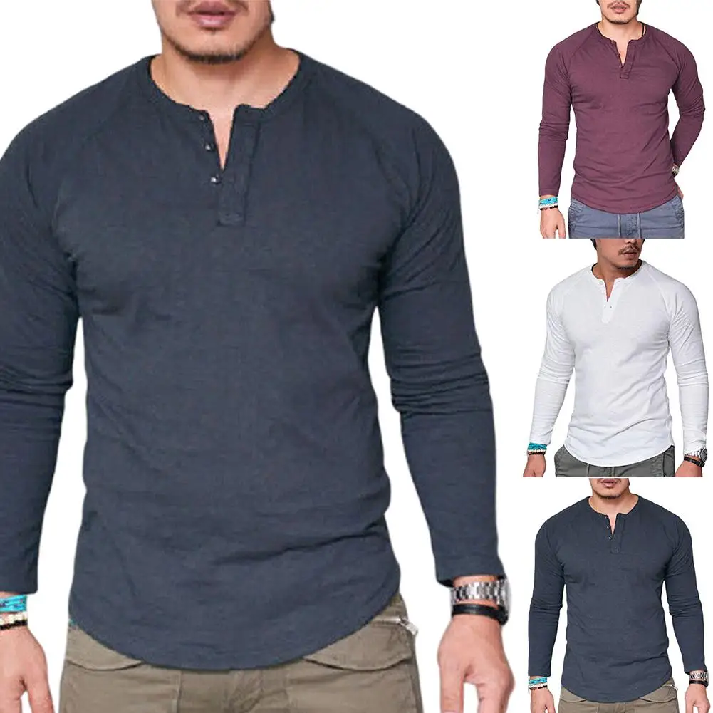 

Plus Size 4XL T Shirt Solid Color Long Sleeve T Shirt for Top Tees Bottoming Top T-Shirts