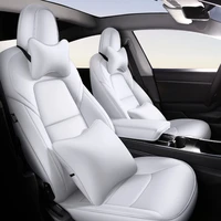car special seat covers for tesla model 3 2017 2018 2019 2020 2021 waterproof cushion high end fashion styling auto accessories