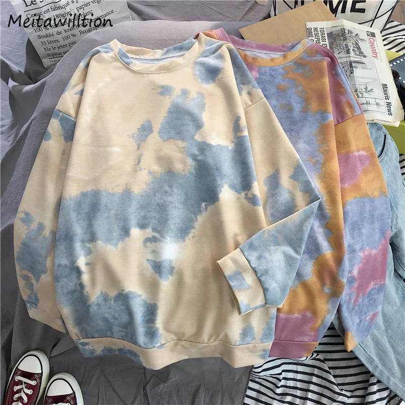 Women T-Shirts 2020 Summer Casual O-Neck Long Sleeve Loose Tee Shirt Vintage Print Harajuku Korean Tops Female Mujer | Женская одежда