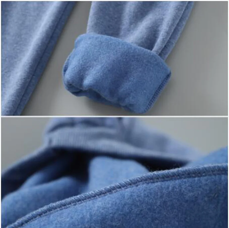 Женские теплые плотные бархатные спортивные штаны для бега на флисе