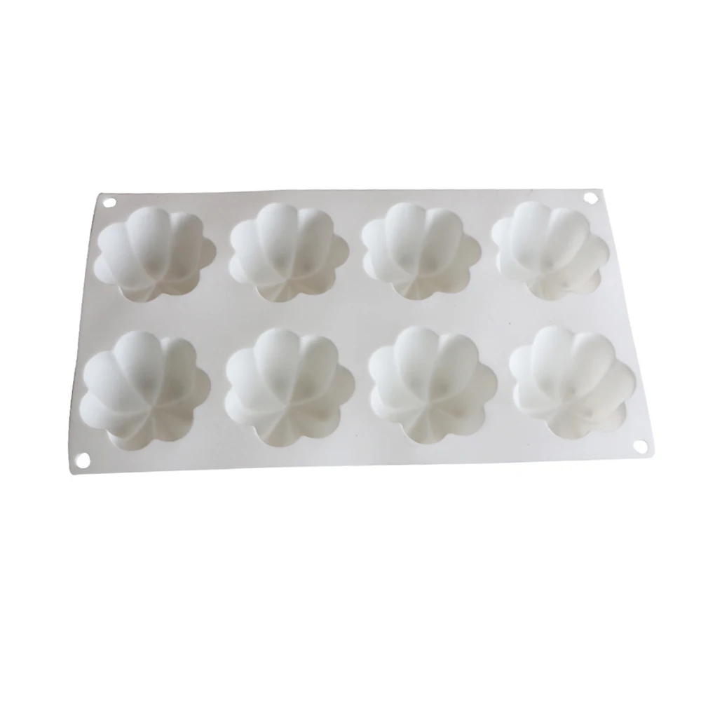 Форма цветка мусс форма для торта силиконовые инструменты украшения шоколадные