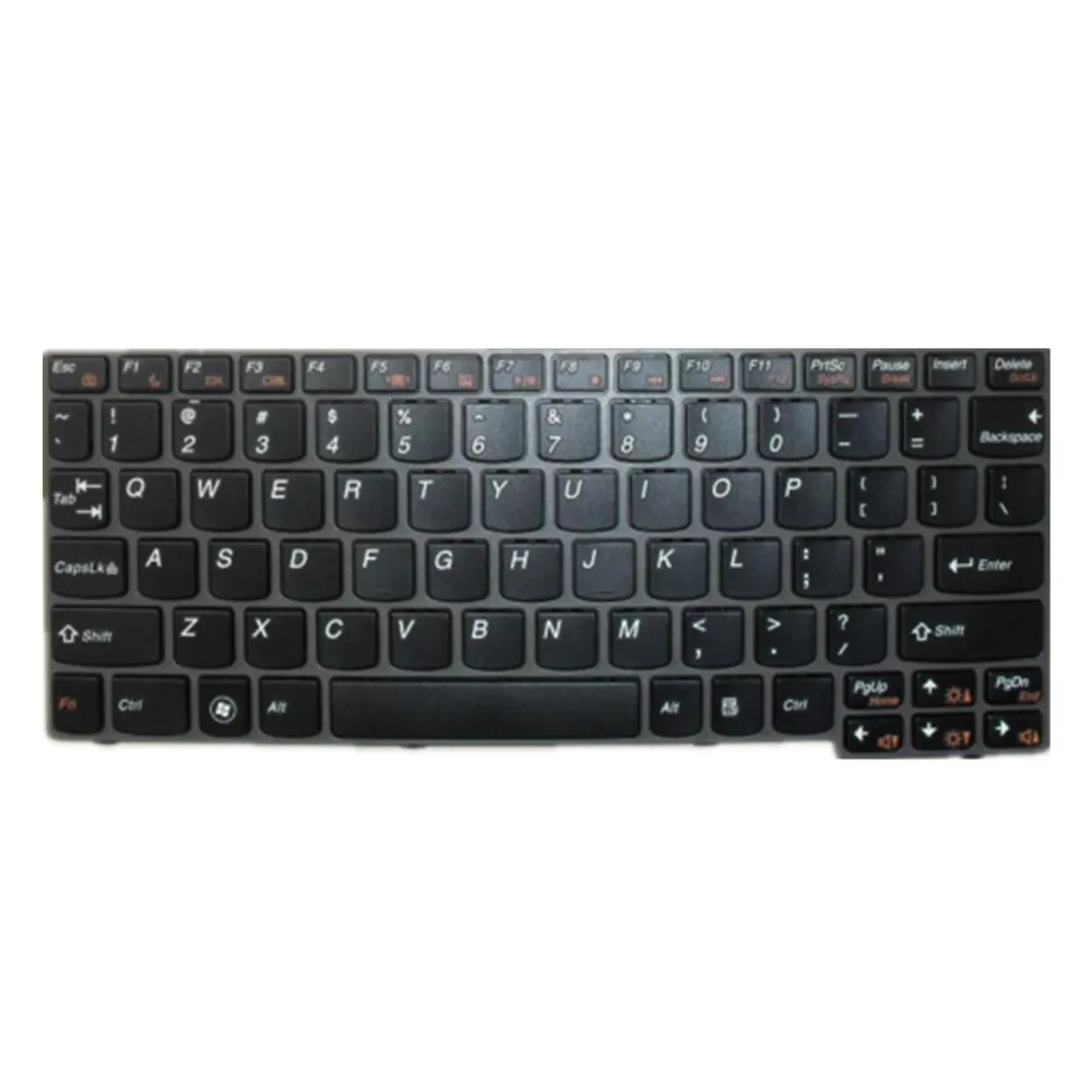 

Клавиатура для ноутбука Lenovo Ideapad S10-3 S10-3t S10-3s Black US USA