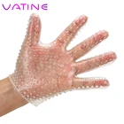 Перчатки для флирта и стимуляции клитора, для женщин