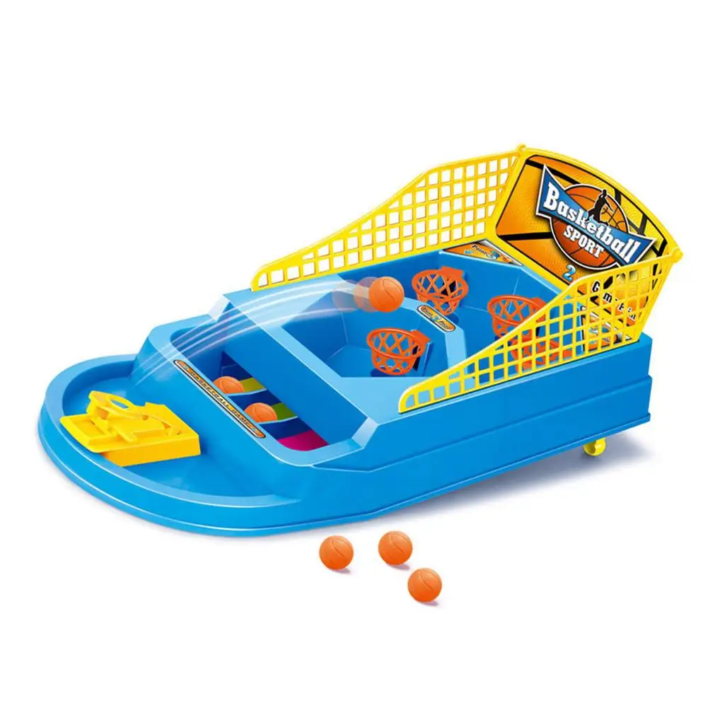 

Mini Finger Shooting Table Basketball Game Toy Desktop Basketball Machine Board Game Parent-child Indoor Interactive Sports Toys