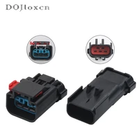 25102050 sets 3 pin fci apex 2 8 mm waterproof black plugs auto male female wiring connector for buick regal delphi 54200312