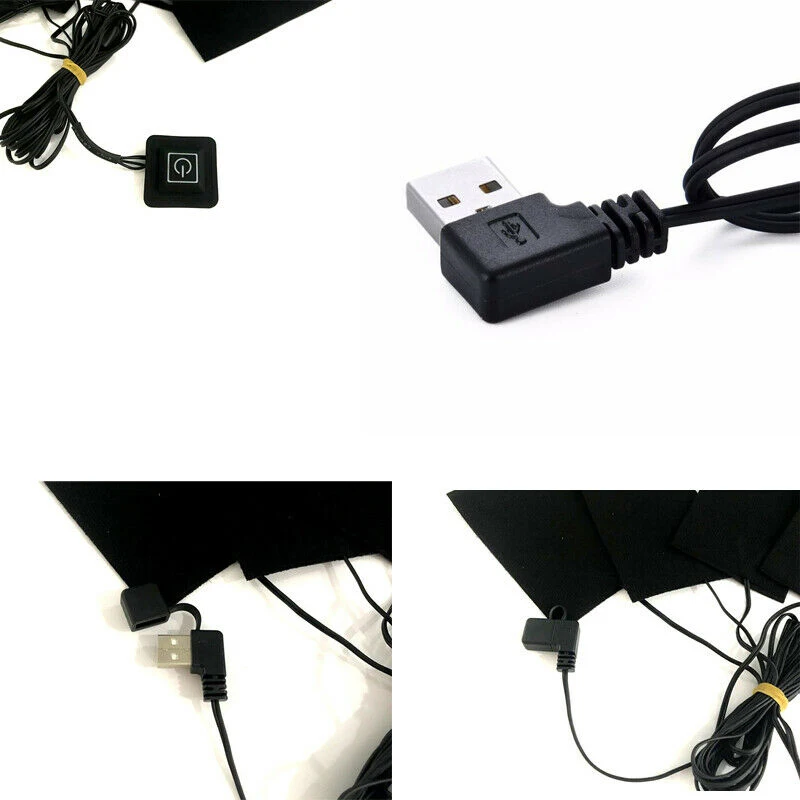 8in1 USB электрические нагревательные колодки Регулируемый Температура