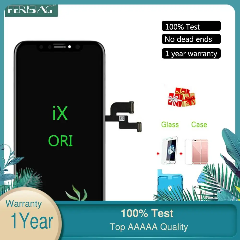 ЖК дисплей для iPhone X XR XS Max 11 Pro оригинальный iPhoneX сенсорный экран с дигитайзером