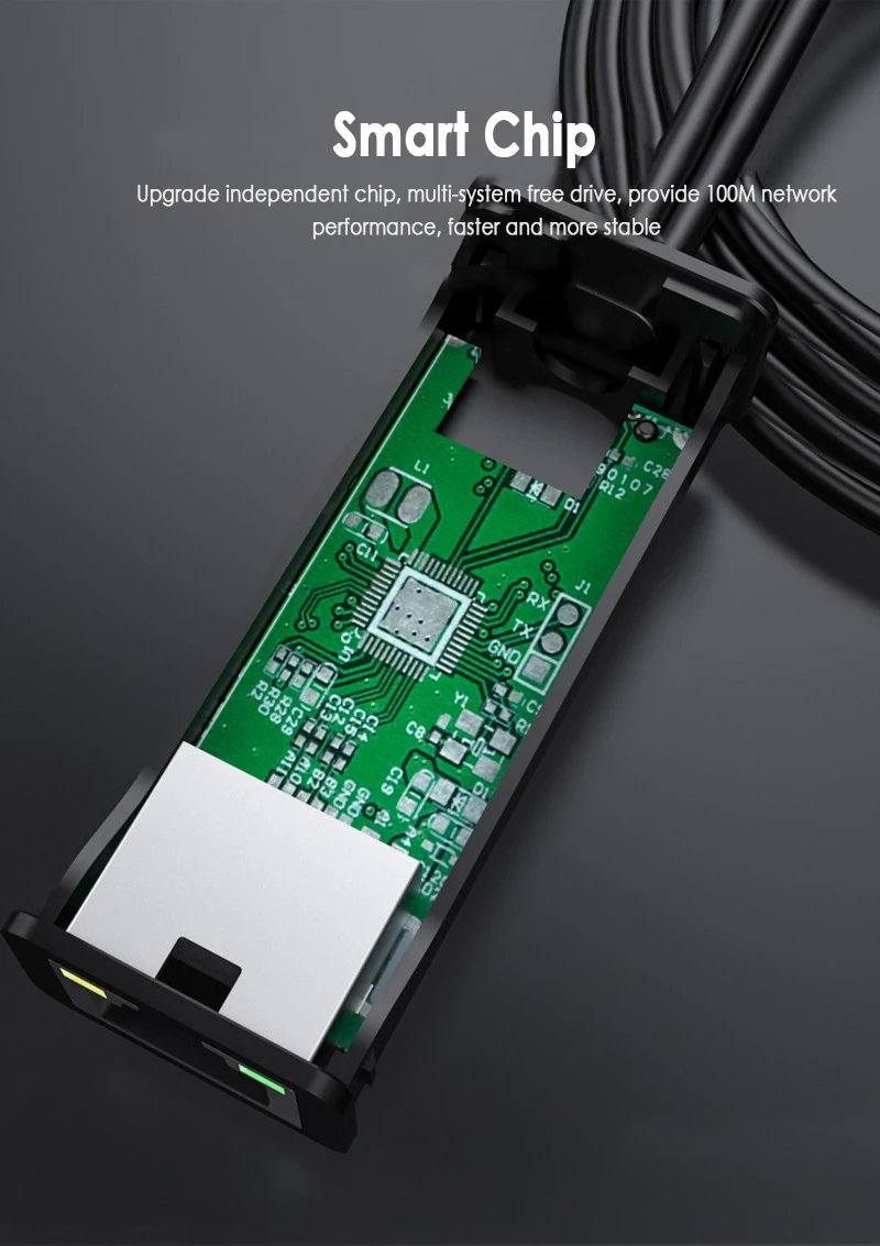Fire tv Stick HD 480 Мбит/с микро USB2.0 к Ethernet адаптер для Chromecast USB 2,0 к RJ45 для Google Chromecast 2 1 Ультра аудио