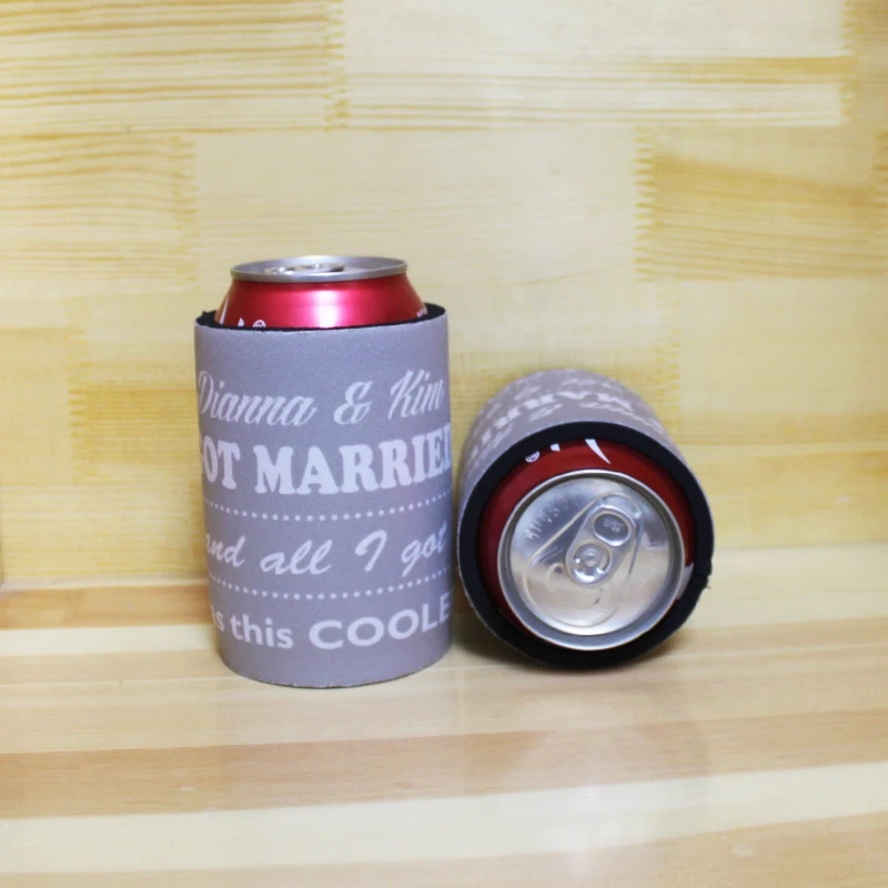 100 шт/лот индивидуальный дизайн Stubby держатель для вашего дня рождения настоящий