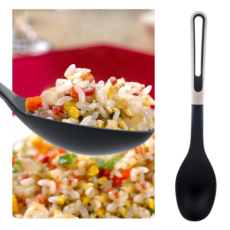 1 шт. силиконовая деревянная Тернер суповая ложка шпатель Щетка скребок для пасты