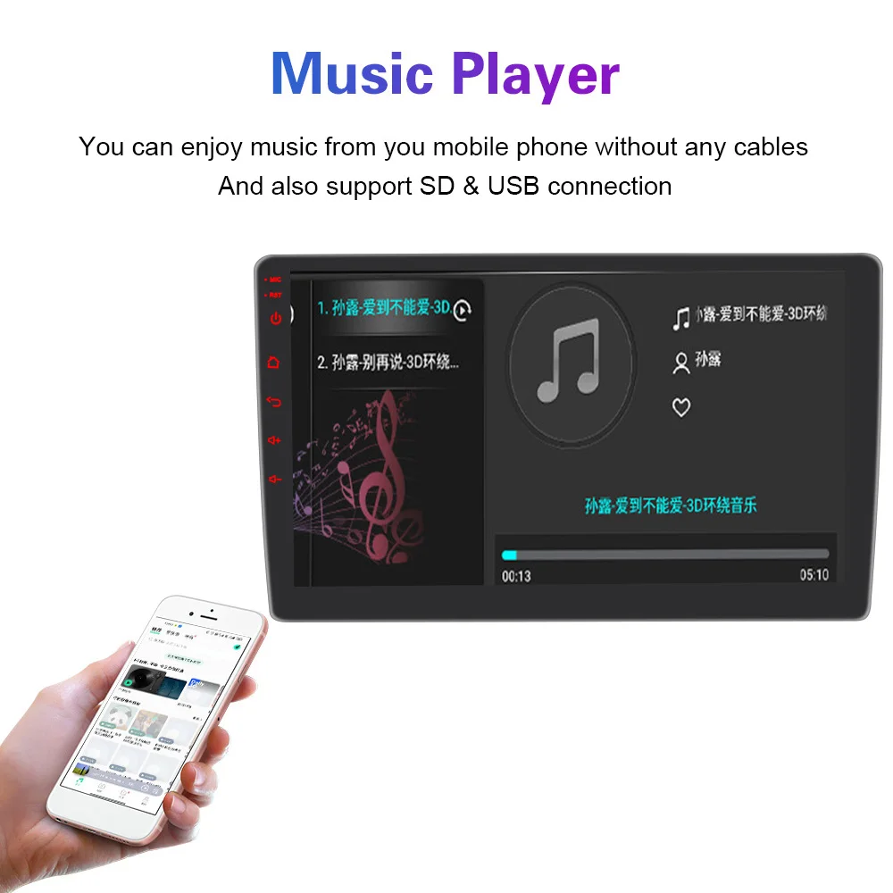 car radio 2 din android 8 1 wifi bluetooth 10 touch screen car multimedia mp5 player auto parts retractable gps autoradio free global shipping