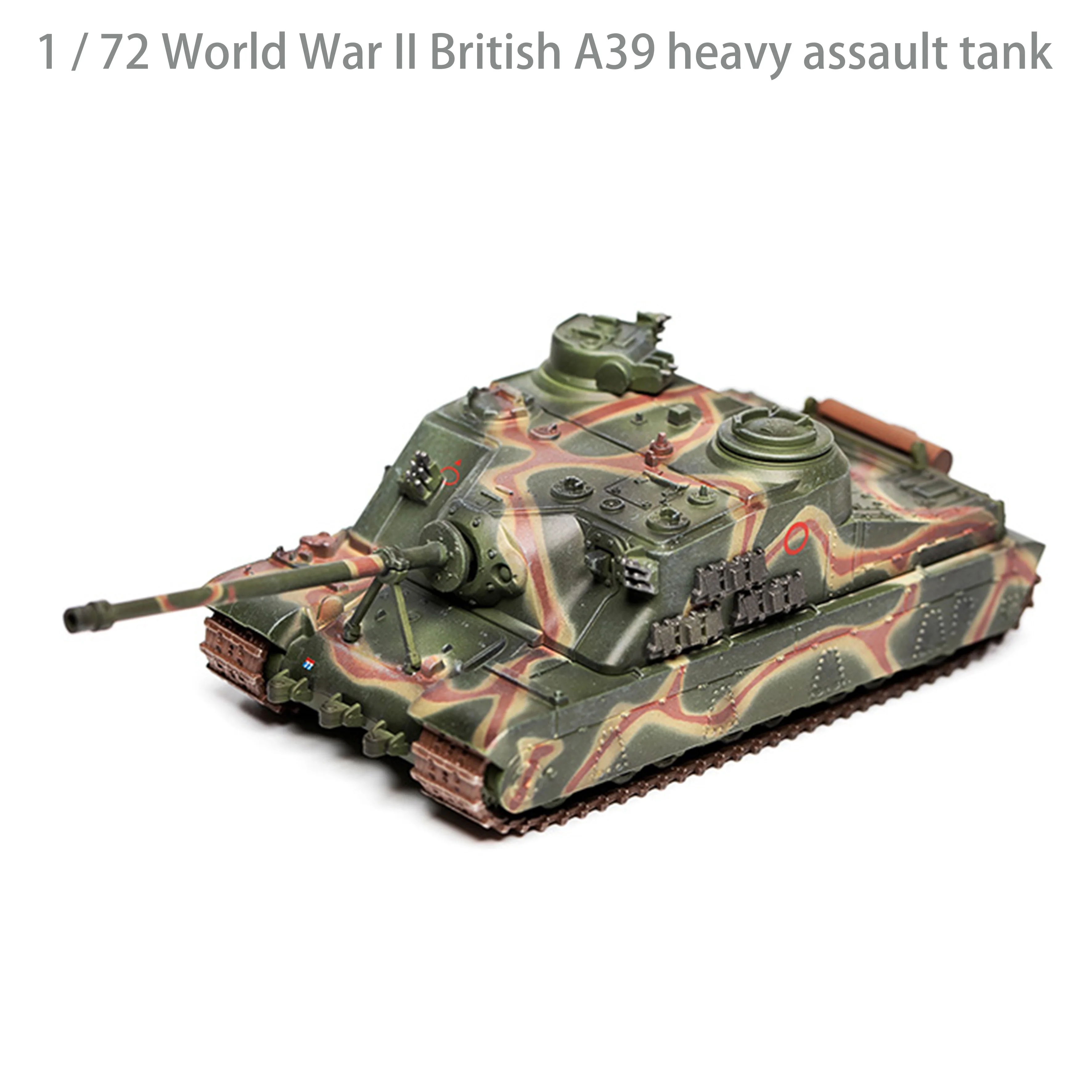 1 / 72 Британский тяжелый штурмовой танк Второй мировой войны A39 Коллекционная