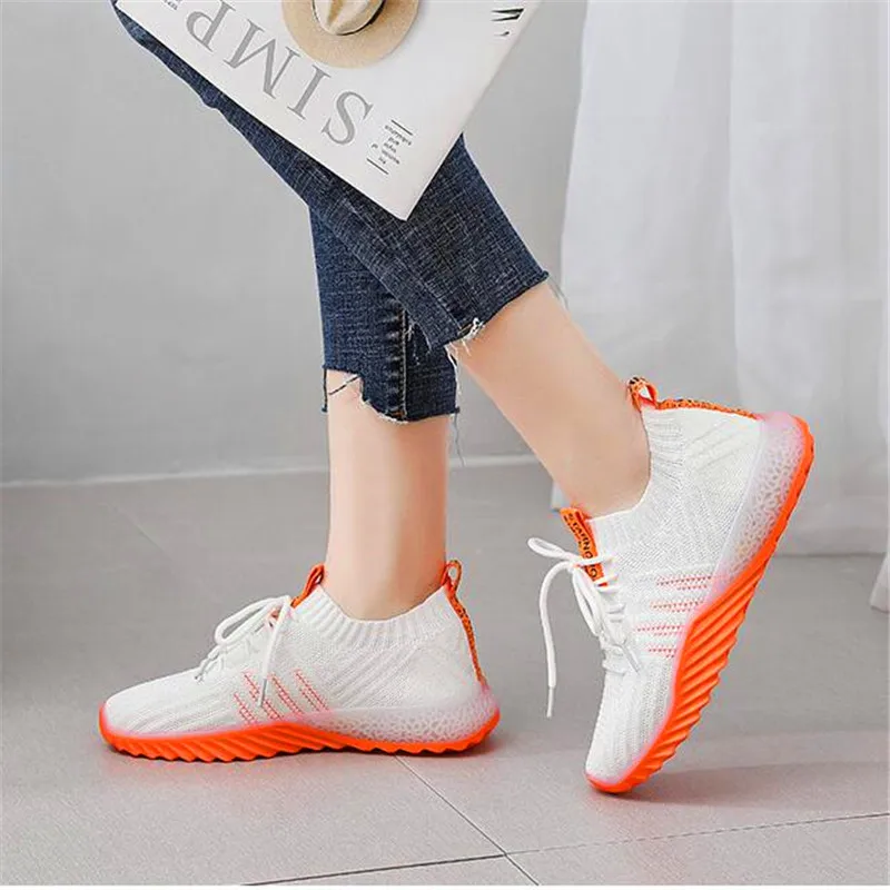 

Женские летние туфли, Повседневные Дышащие туфли карамельных цветов с подошвой, новинка 2021