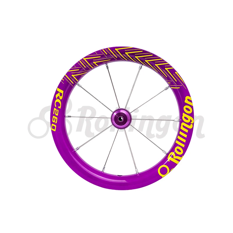 Rollingon RC260 12inches children's balance bike carbon lightweight wheel set modification accessories |