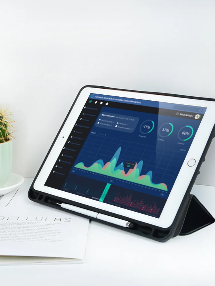 Чехол для ipad 10,2 чехол для ipad 7 Мягкий ТПУ чехол для планшета с карандашом держатель для ipad 9,7 funda capa