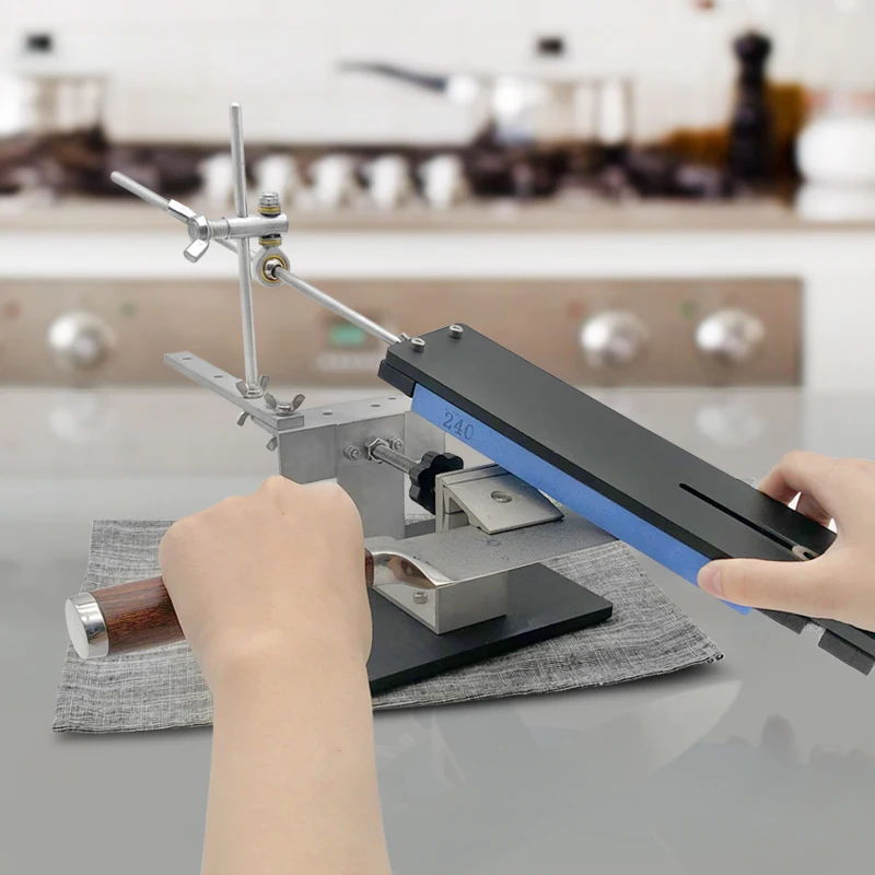 Многофункциональная фиксированная точилка для ножей кухонная Угловая Система