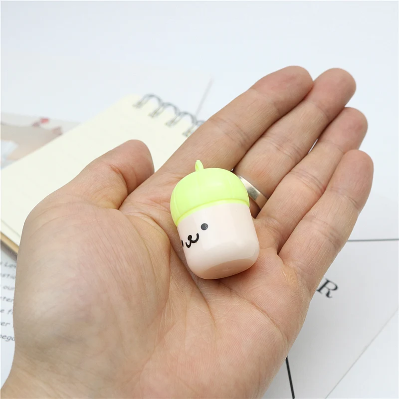 6PCS/LOT Little Pig Cute 6 Color Marker Highlighter marks students drawing Mini color pen set | Канцтовары для офиса и дома