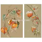 Фонарь цветочный узор Счетный крест 11CT 14CT Сделай Сам китайский набор крестиков вышивка рукоделие Наборы домашний декор