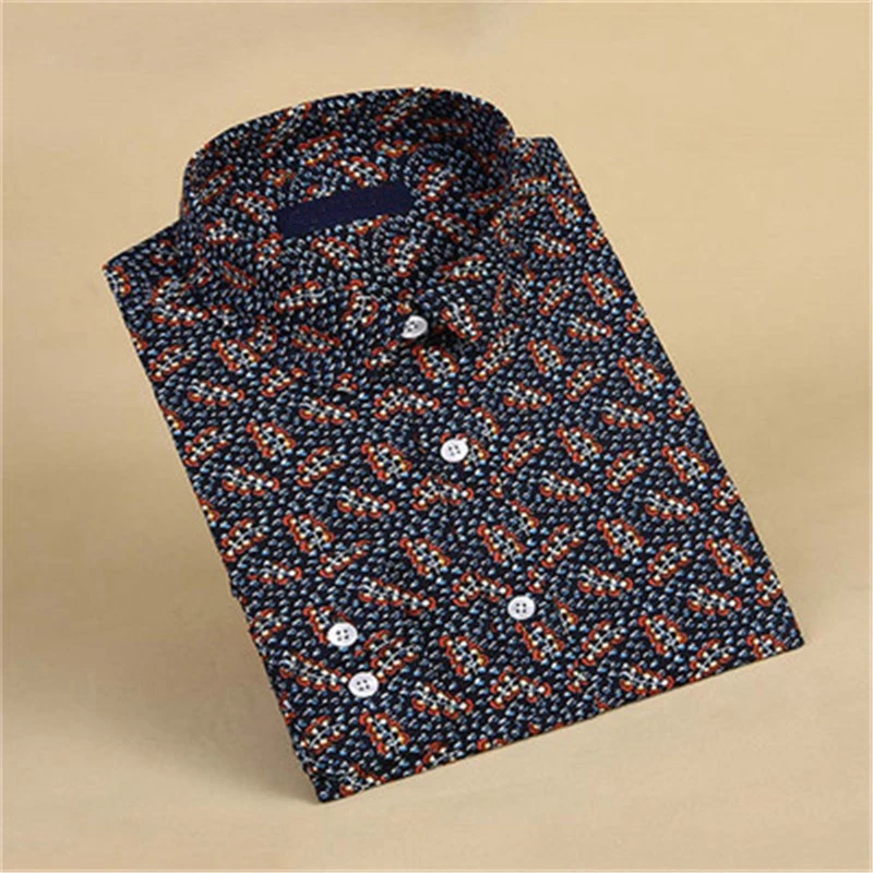 Женская винтажная блузка Dioufond хлопковая Повседневная рубашка с длинным рукавом