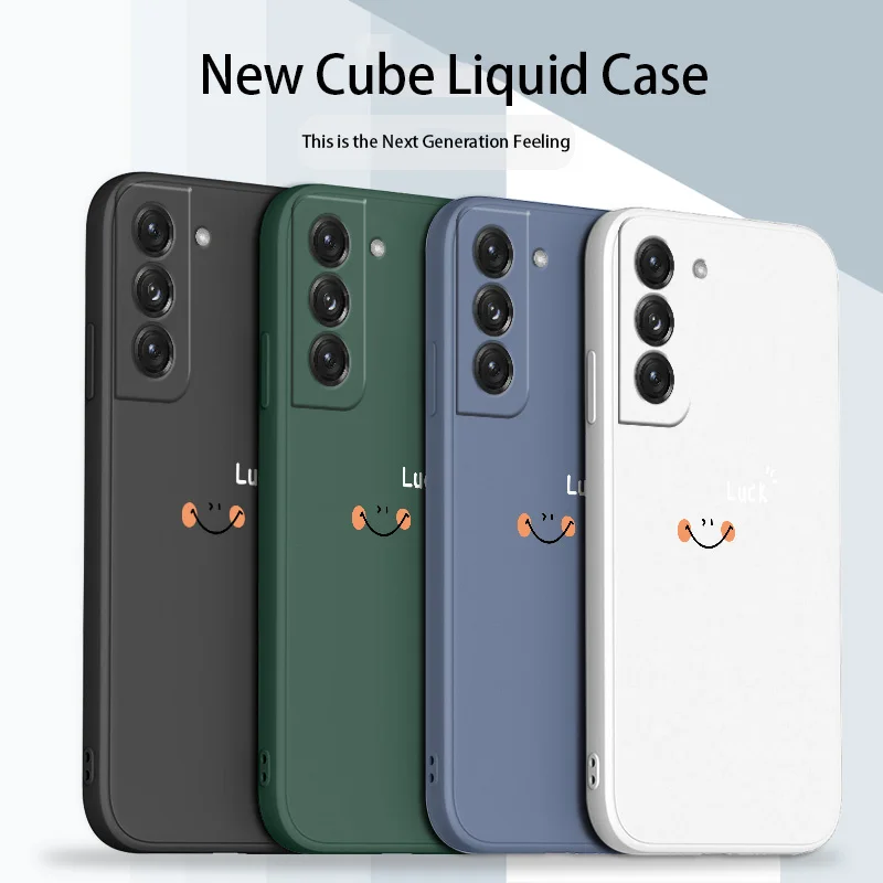Color Case For Samsung Galaxy S21 S20 FE S10 Note 20 10 Ultra Plus A72 A52 A42 A32 A71 A51 A41 A31 A21S Soft Phone Cover Case