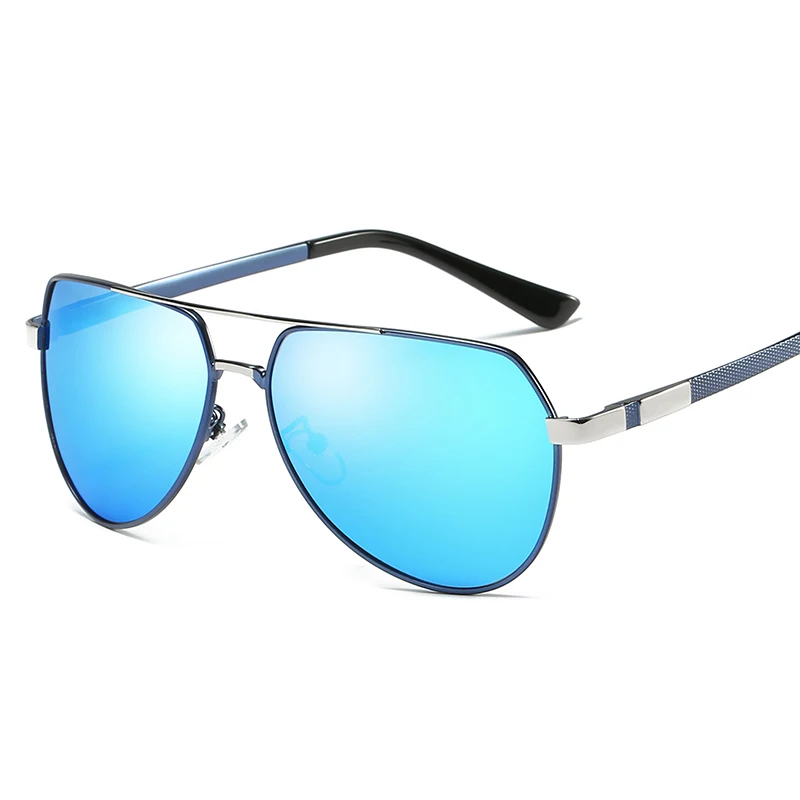 Мужские солнцезащитные очки в металлической оправе YSO поляризационные с защитой
