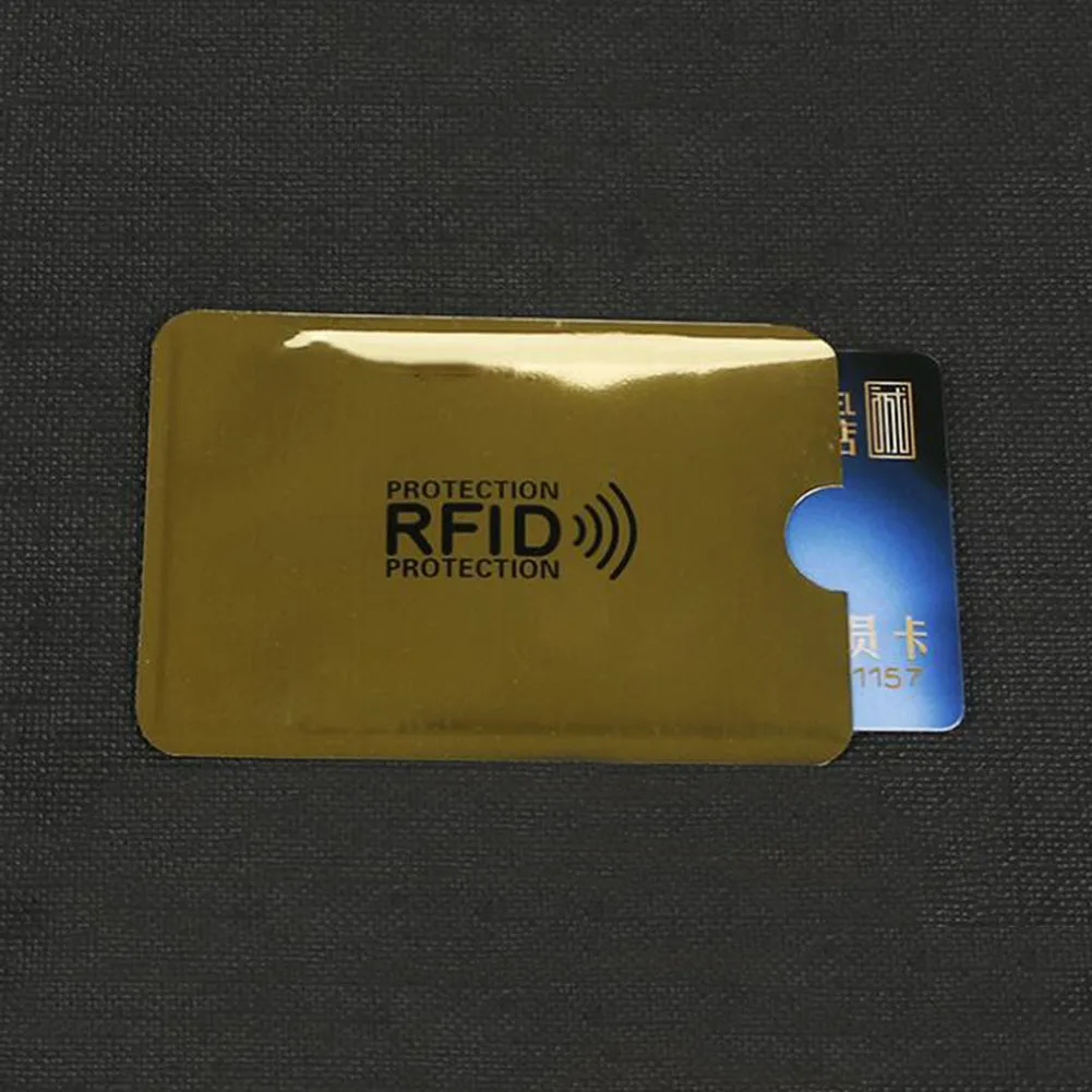 Фото 1PC Anti Rfid Blocking Reader Lock Card Holder Id Bank Case Protection Alloy Metal Smart Anti-theft Credit Багаж и сумки 1PC Anti Rfid Blocking Reader Lock Card Holder Id Bank Case Protection Alloy Metal Smart Anti-theft Credit Багаж и сумки