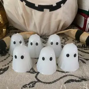 

5/10 шт., декоративные свечи на Хэллоуин