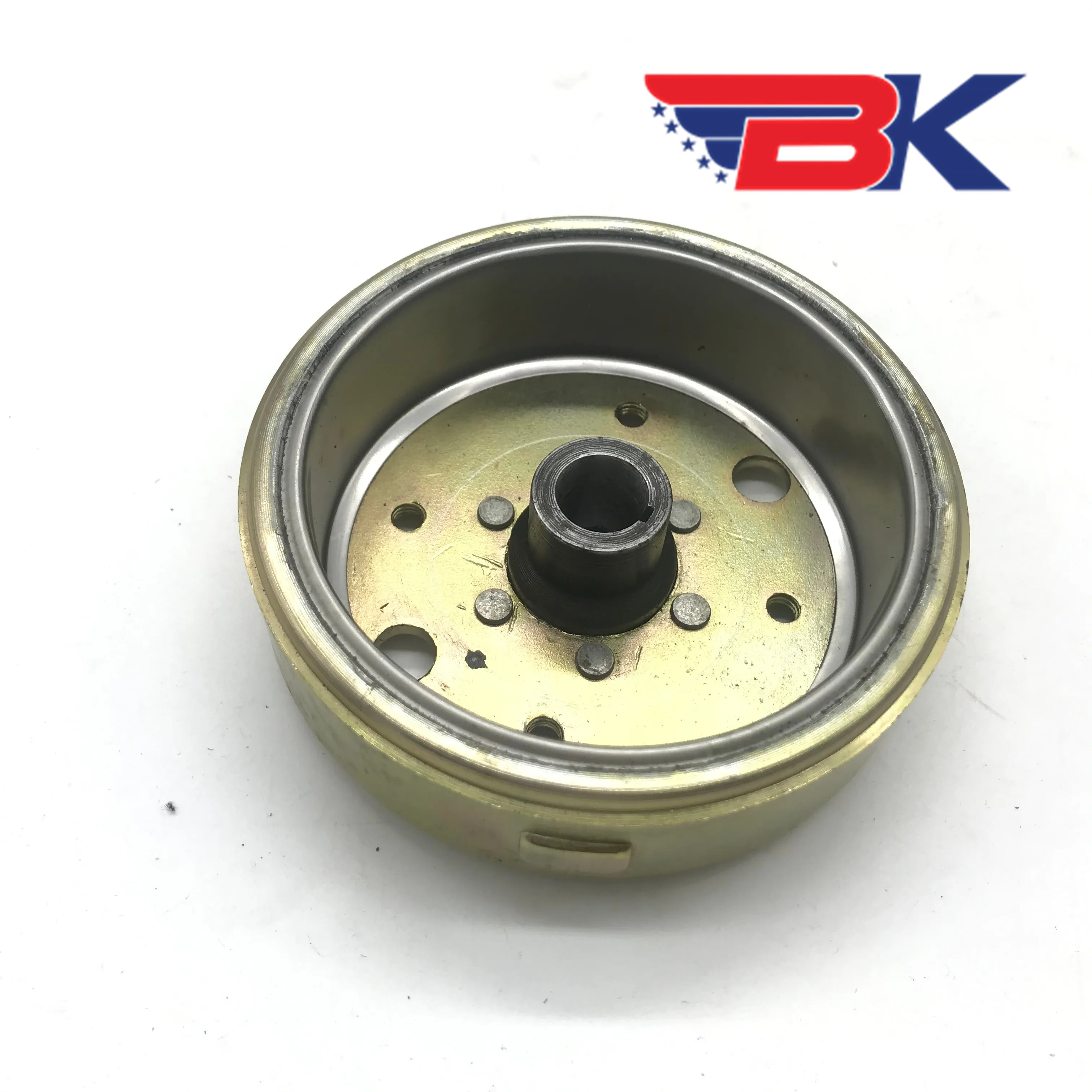 Магнитный маховик ротора 8 полюсов для GY6 49cc 50cc 139QMB 139QMA двигатель скутера мопеда