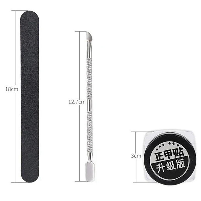 

Stainless Ingrown Toe Nail Fixer Pedicure Recover Embed Toenail Correction Lifter Tool Kit Inset Buckle Foot Care Tool