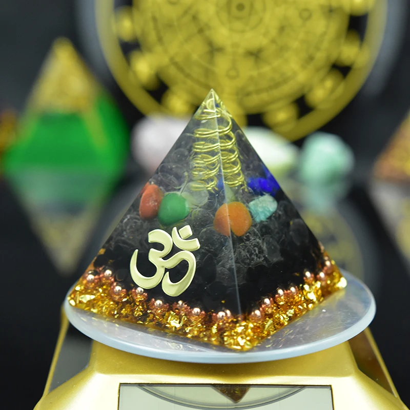 Новый элитный пирамидальный энергетический генератор семь чакр для медитации