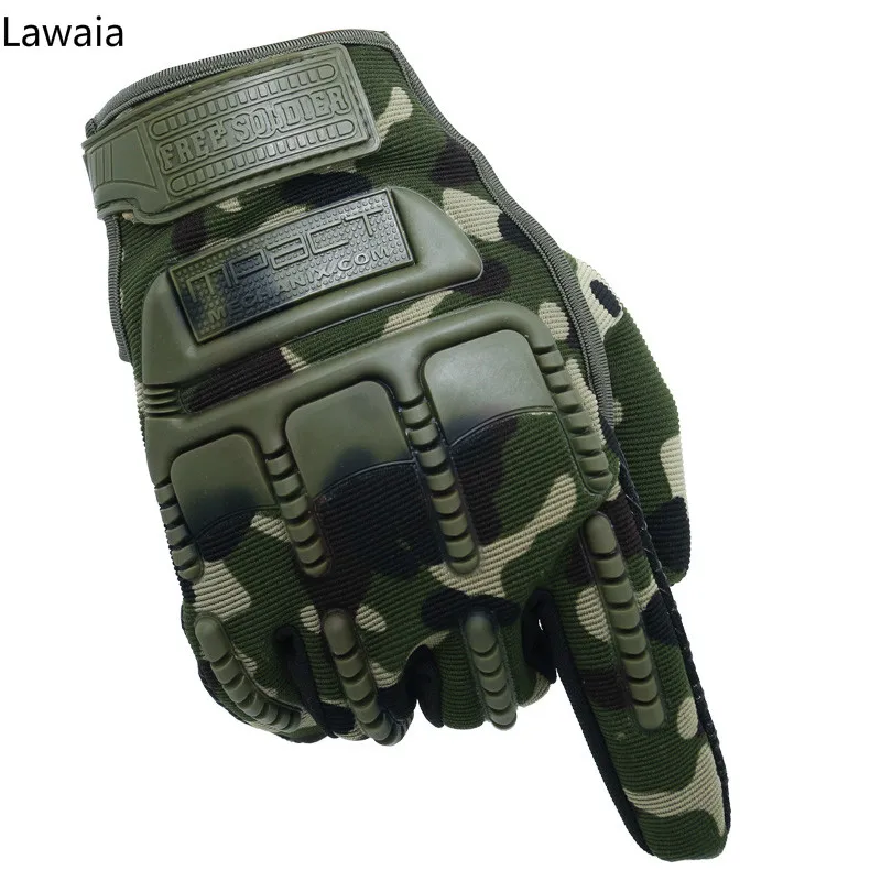 Lawaia Cycling Gloves Long Full Finger Tactical Male Winter Men Glove Shooting Hunting Climbing Riding | Спорт и развлечения