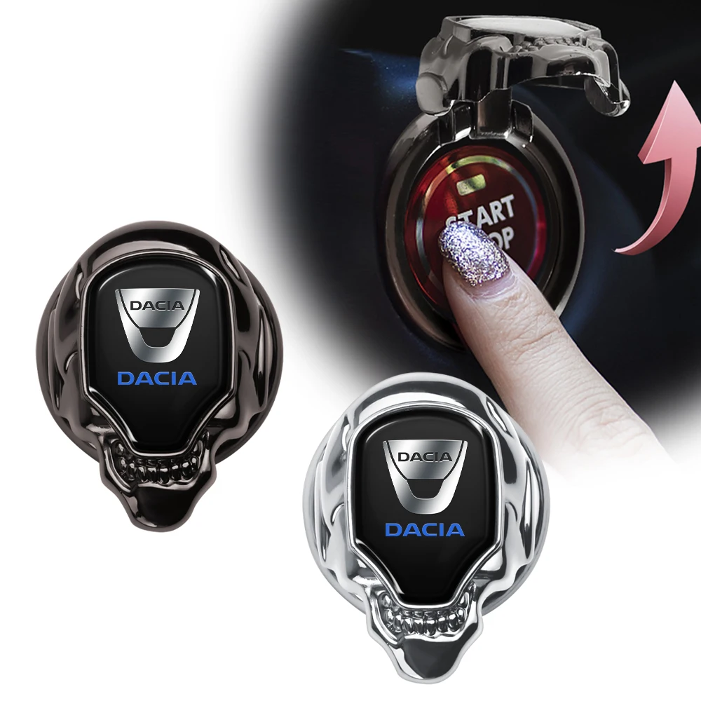 

Car Engine Start Stop Button Protection Cover Sticker Auto Accessories For Renault Dacia Duster Clio 4 Megane 2 3 Captur Sport
