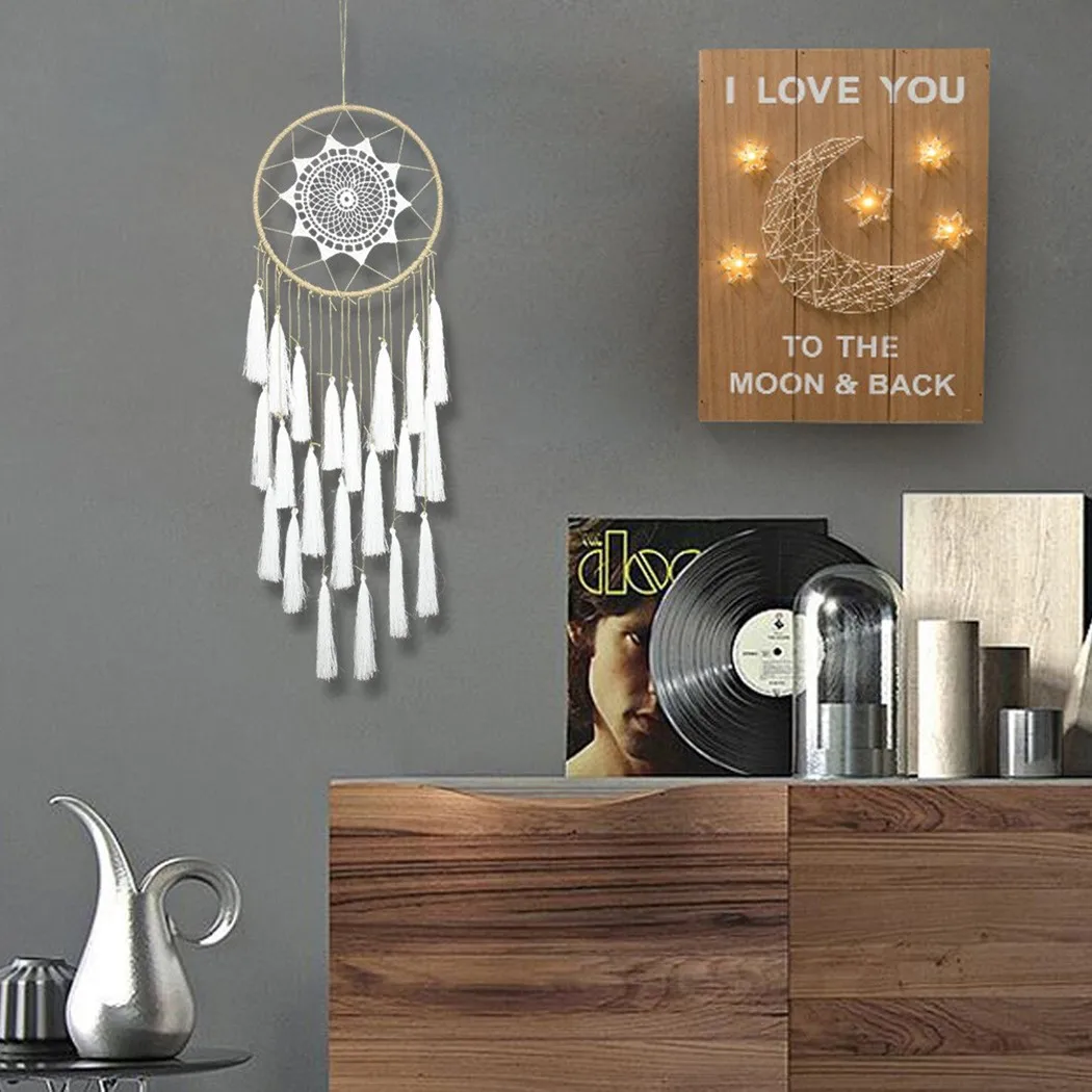 

1Pc X Pendant Bedroom Tassel Wall Hanging Handmade DreamCatcher Blanket Tapestry Macrame Brand New And High Quality