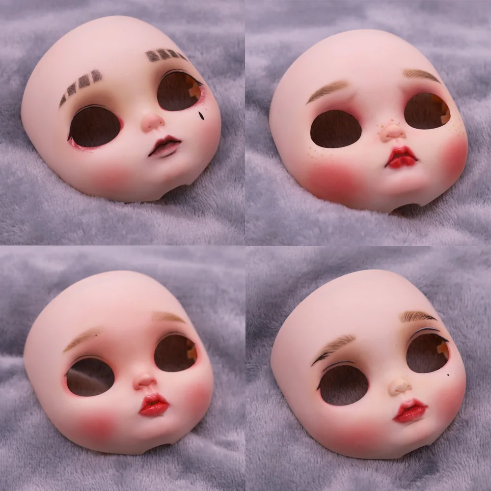 Blyth кукольная тарелка с лицом для самостоятельного макияжа blyth включая заднюю